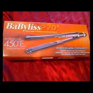 Babyblis Porcelain Ceramic Hair Straightener